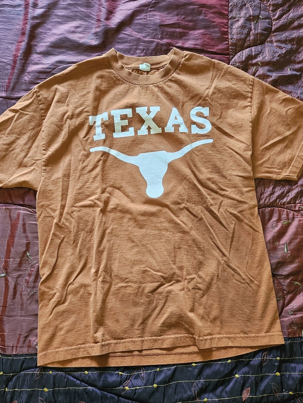 Texas Longhorns Orange Graphic Tee